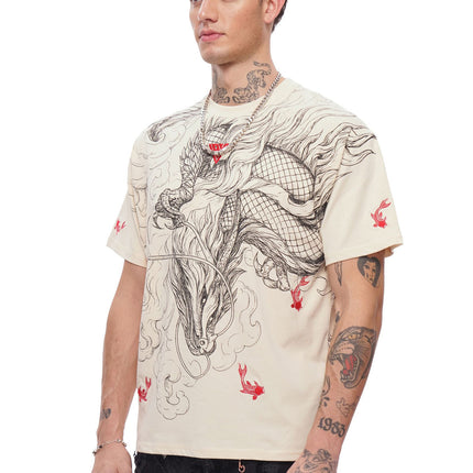 Valabasas Mythic Flow Tee - Beige