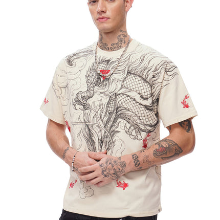 Valabasas Mythic Flow Tee - Beige
