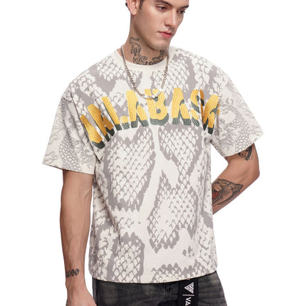 Valabasas Serpent Fade Tee - White