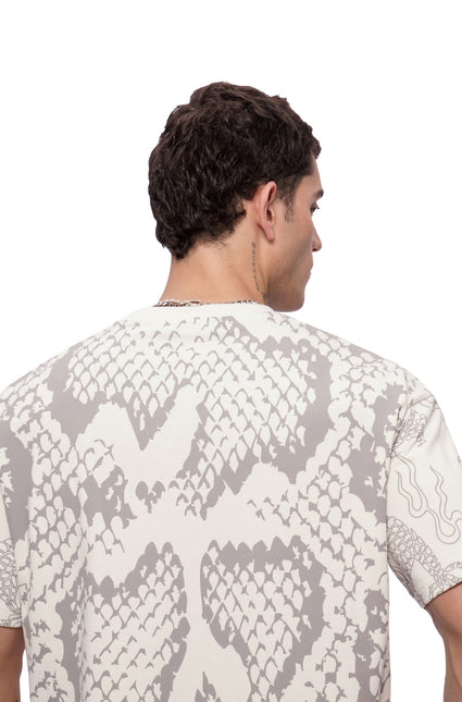 Valabasas Serpent Fade Tee - White
