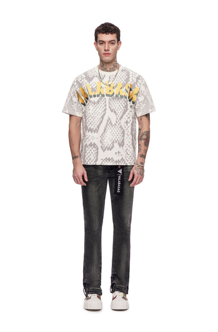 Valabasas Serpent Fade Tee - White