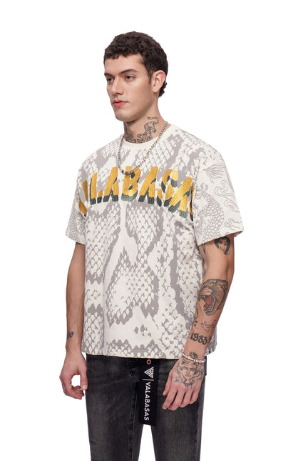 Valabasas Serpent Fade Tee - White