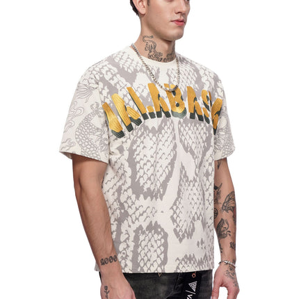 Valabasas Serpent Fade Tee - White