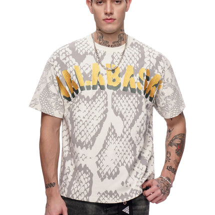 Valabasas Serpent Fade Tee - White