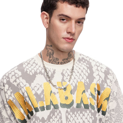 Valabasas Serpent Fade Tee - White