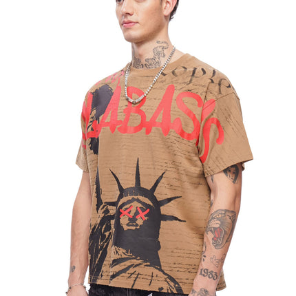 Valabasas Freedom Tee - Khaki