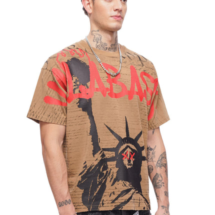 Valabasas Freedom Tee - Khaki