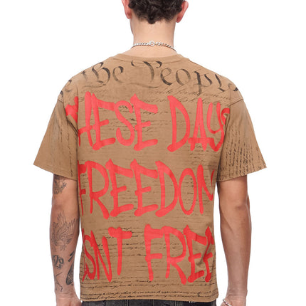 Valabasas Freedom Tee - Khaki