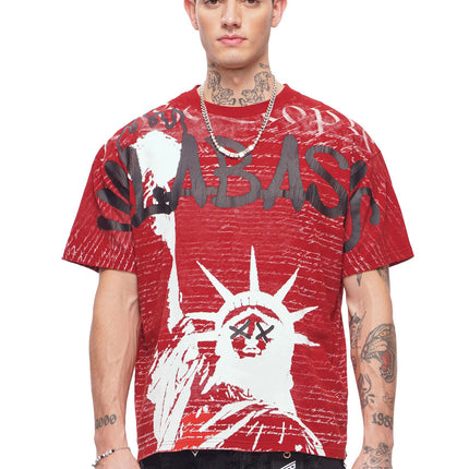 Valabasas Freedom Tee - Rustic Red
