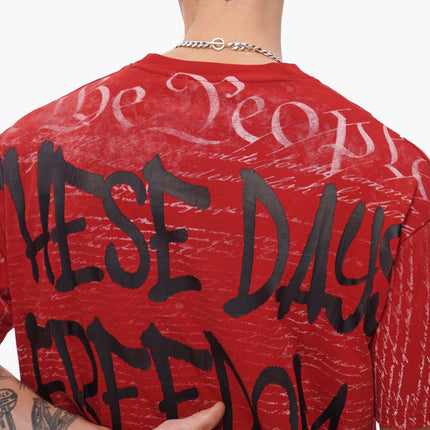 Valabasas Freedom Tee - Rustic Red