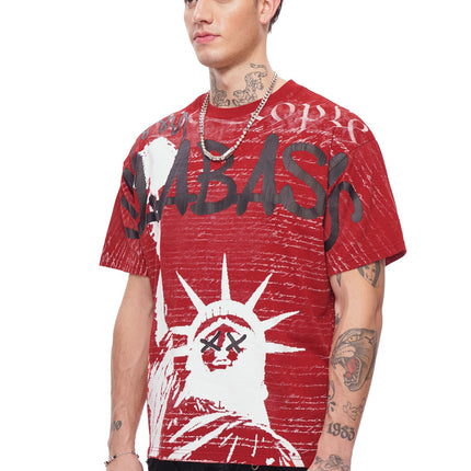 Valabasas Freedom Tee - Rustic Red