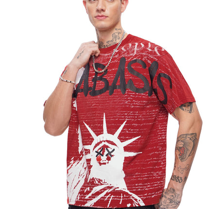 Valabasas Freedom Tee - Rustic Red