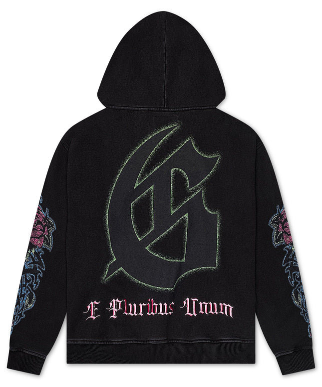 Godspeed Vandal Hoodie - Black Wash