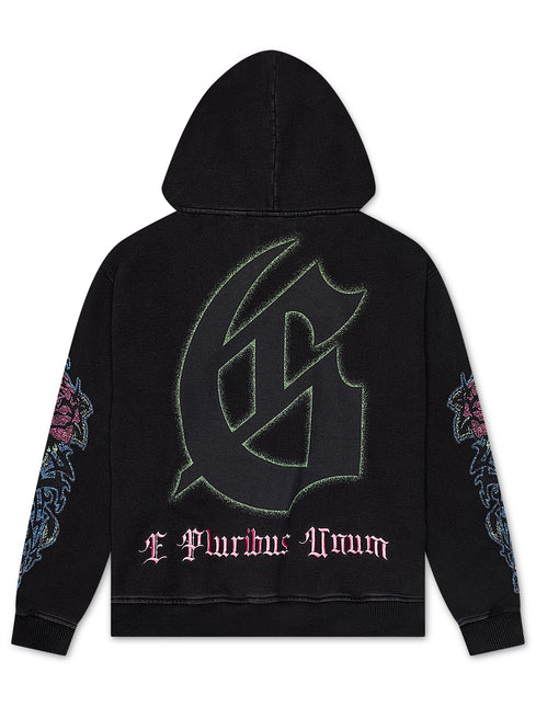 Godspeed Vandal Hoodie - Black Wash