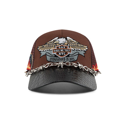 GasNYC Vengeance Trucker - Brown