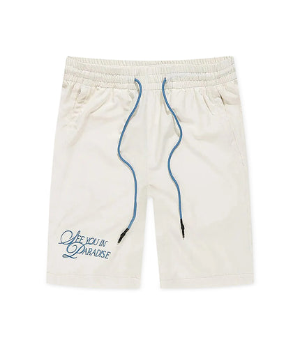Jordan Craig Retro Oakland Shorts - Cream