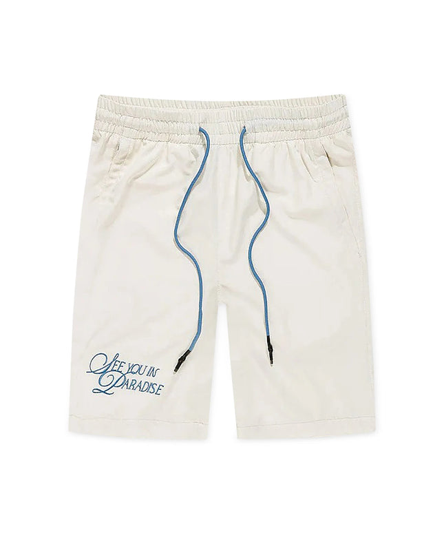 Jordan Craig Retro Oakland Shorts - Cream
