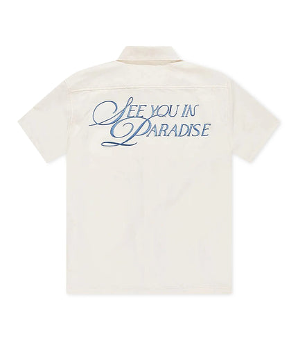 Jordan Craig Oakland Mechanic Button Up - Cream