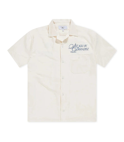 Jordan Craig Oakland Mechanic Button Up - Cream