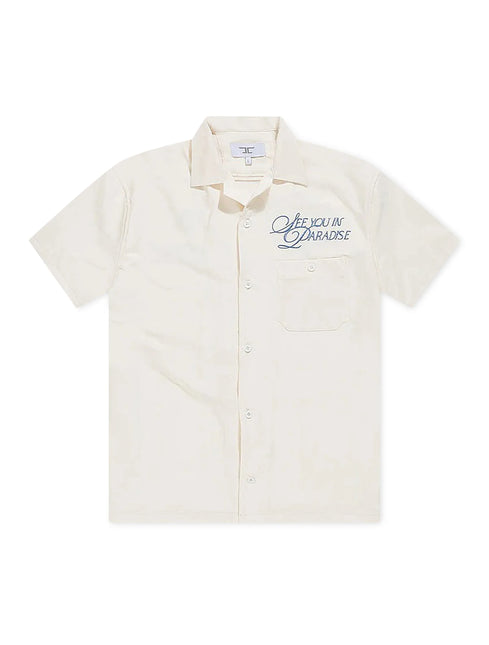 Jordan Craig Oakland Mechanic Button Up - Cream