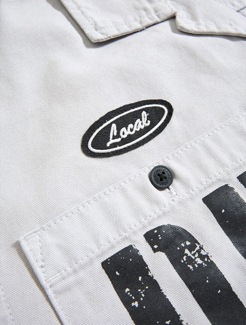 Jordan Craig Plug Work Shirt - Cement