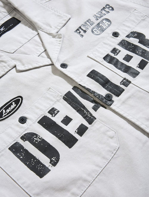 Jordan Craig Plug Work Shirt - Cement