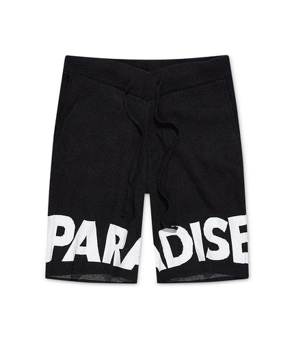 Jordan Craig Paradise Retro Knit Shorts - Black