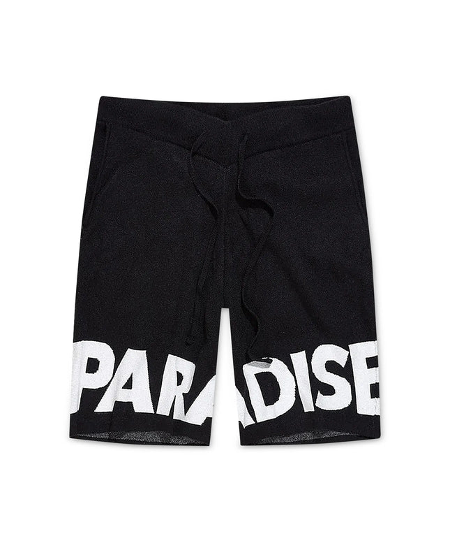 Jordan Craig Paradise Retro Knit Shorts - Black