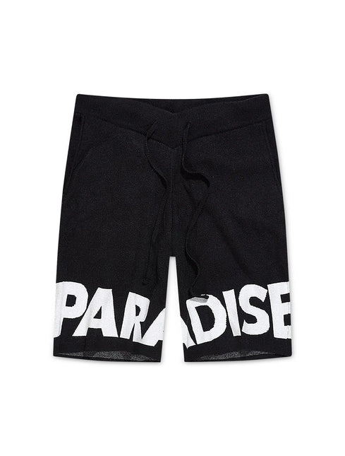 Jordan Craig Paradise Retro Knit Shorts - Black