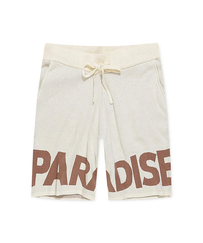 Jordan Craig Paradise Retro Knit Shorts - Cream