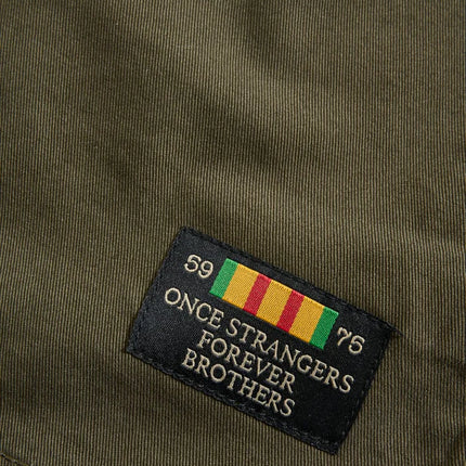 Jordan Craig Military Cargo Shirt - Army Green