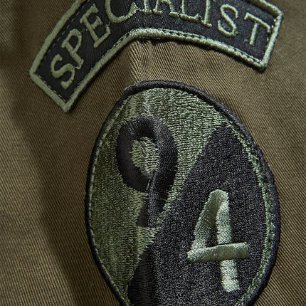 Jordan Craig Military Cargo Shirt - Army Green