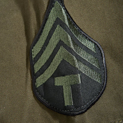 Jordan Craig Military Cargo Shirt - Army Green