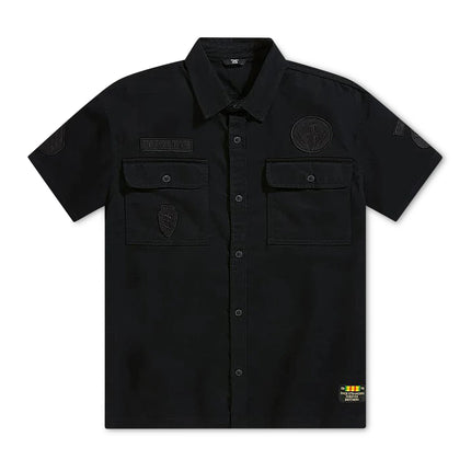 Jordan Craig Military Cargo Shirt - Black