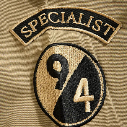 Jordan Craig Military Cargo Shirt - Khaki