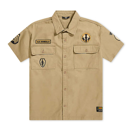Jordan Craig Military Cargo Shirt - Khaki