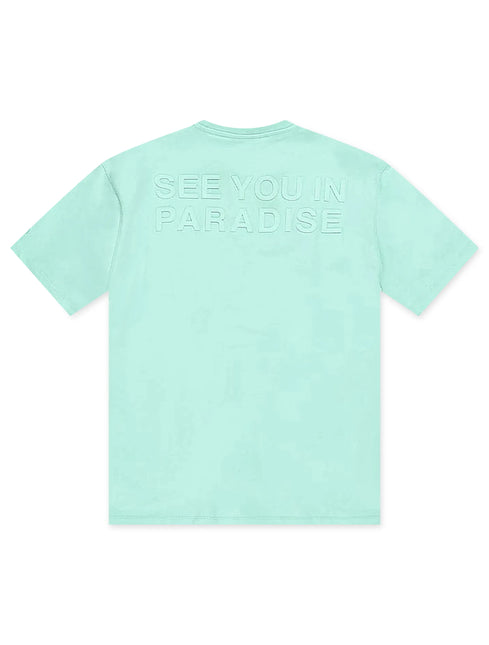 Jordan Craig Paradise Tonal Tee - Aqua