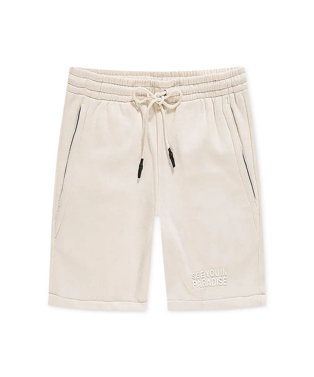 Jordan Craig Paradise Tonal Shorts - Bone