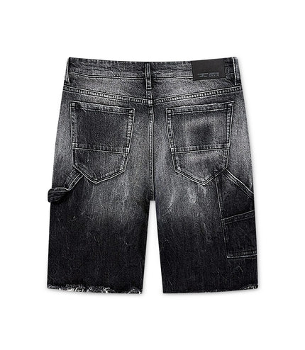 Jordan Craig Landman Denim Shorts - Industrial Black