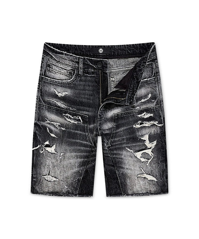Jordan Craig Landman Denim Shorts - Industrial Black