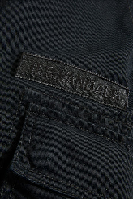 Jordan Craig Military Cargo Shorts - Black