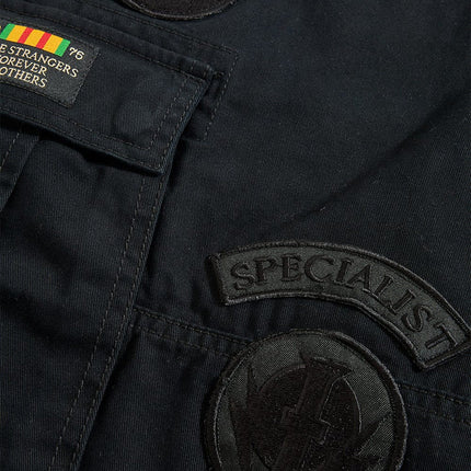 Jordan Craig Military Cargo Shorts - Black