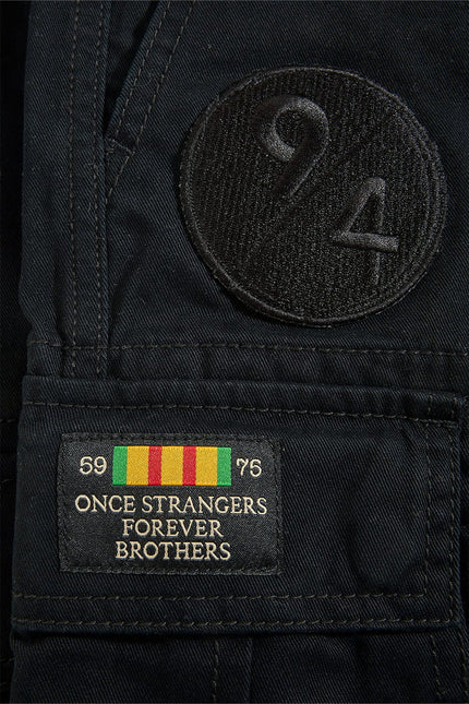 Jordan Craig Military Cargo Shorts - Black