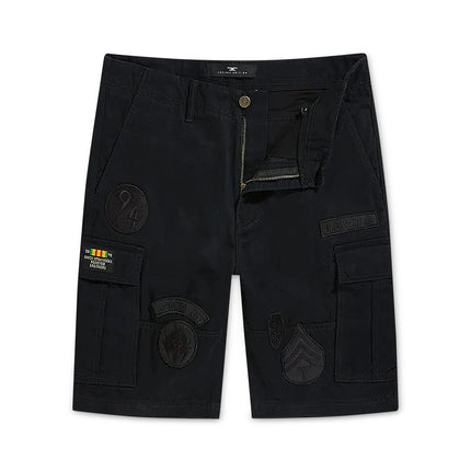 Jordan Craig Military Cargo Shorts - Black