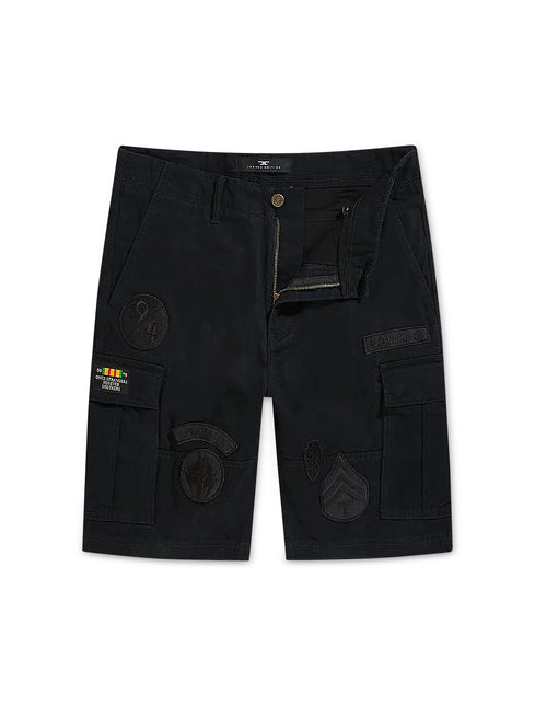 Jordan Craig Military Cargo Shorts - Black