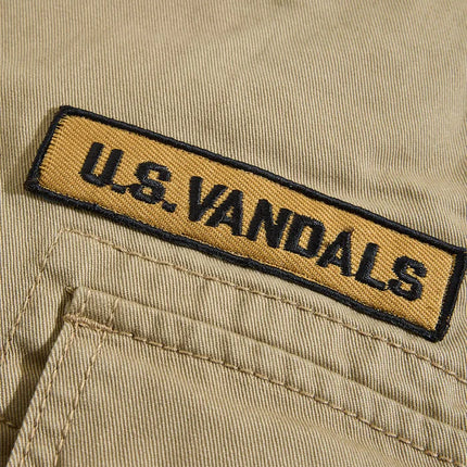 Jordan Craig Military Cargo Shorts - Khaki