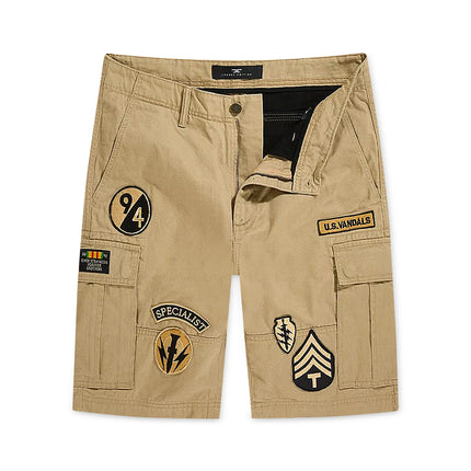 Jordan Craig Military Cargo Shorts - Khaki