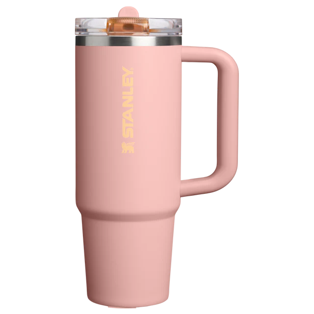 peach starbucks stanley cup Stanley The Quencher ProTour Flip Straw Tumbler