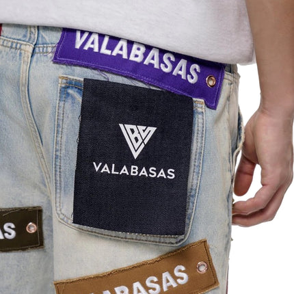Valabasas Banner Shorts - Light Vintage