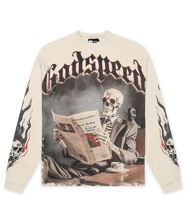 Godspeed Black Monday Thermal Long Sleeve - Bone